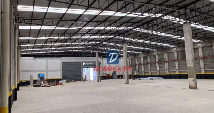 Galpão para alugar, 1372 m² por r$ 35.000,00/mês - planalto - são bernardo do campo/sp
