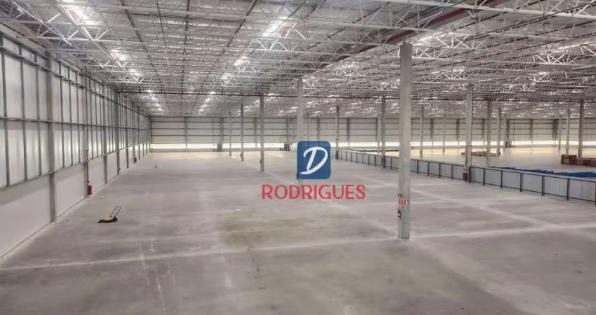 Galpão para alugar, 6715 m² por r$ 194.741,00/mês - parque jaçatuba - santo andré/sp