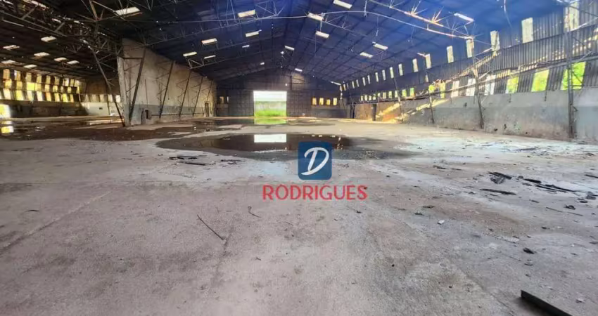 Galpão para alugar, 4396 m² por r$ 75.000,00/mês - campanário - diadema/sp