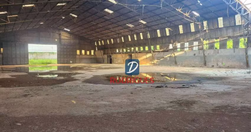 Galpão para alugar, 4396 m² por r$ 75.000,00/mês - campanário - diadema/sp