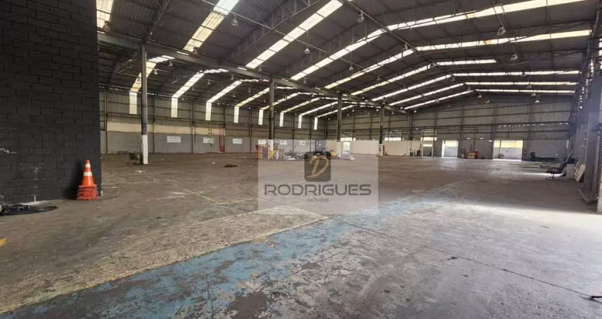 Galpão para alugar, 3576 m² por r$ 85.000/mês - cooperativa - são bernardo do campo/sp