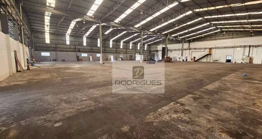 Galpão para alugar, 3576 m² por r$ 90.000/mês - cooperativa - são bernardo do campo/sp