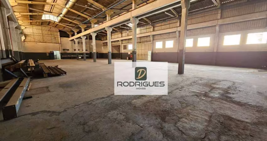 Galpão para alugar, 2100 m² por r$ 49.000,00/mês - santo andré - santo andré/sp