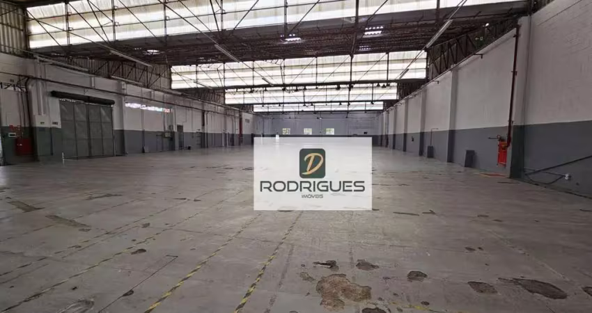 Galpão para alugar, 2200 m² por r$ 45.000,00/mês - jardim santa elizabeth - diadema/sp
