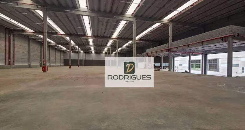 Galpão para alugar, 1192 m² por r$ 40.528/mês - parque jaçatuba - santo andré/sp