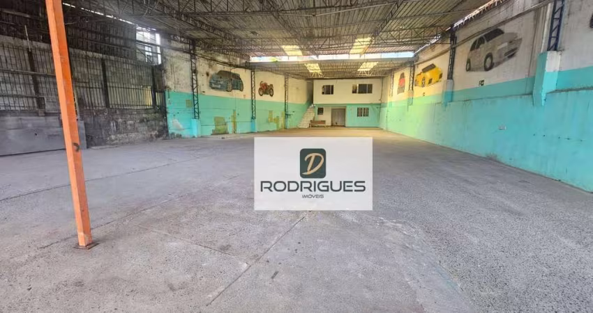 Galpão para alugar, 420 m² por R$ 12.000,00/mês - Vila Alice - Diadema/SP