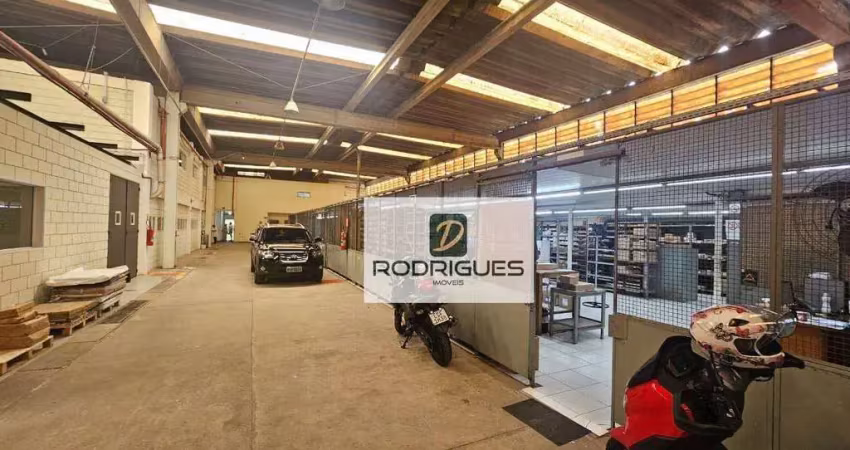 Galpão, 2600 m² - venda por r$ 15.000.000,00 ou aluguel por r$ 60.000,00/mês - parque fongaro - são paulo/sp
