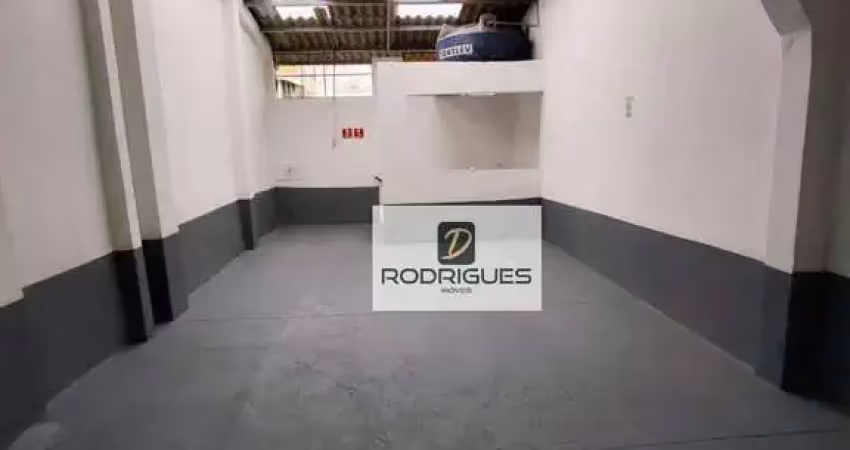 Galpão para alugar, 201 m² por r$ 4.500/mês - jardim canhema - diadema/sp