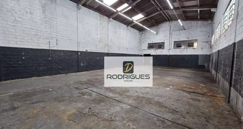 Galpão para alugar, 584 m² por r$ 14.000,00/mês - vila conceição - diadema/sp