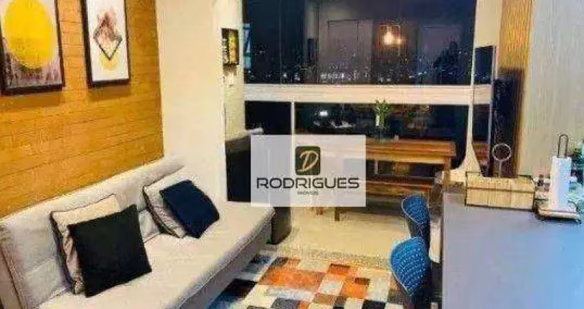 Apartamento com 1 dormitório à venda, 52 m² por r$ 760.000,00 - jardim hollywood - são bernardo do campo/sp