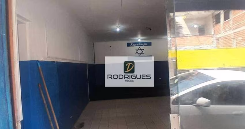 Salão para alugar, 50 m² por R$ 1.600/mês - Jardim Canhema - Diadema/SP