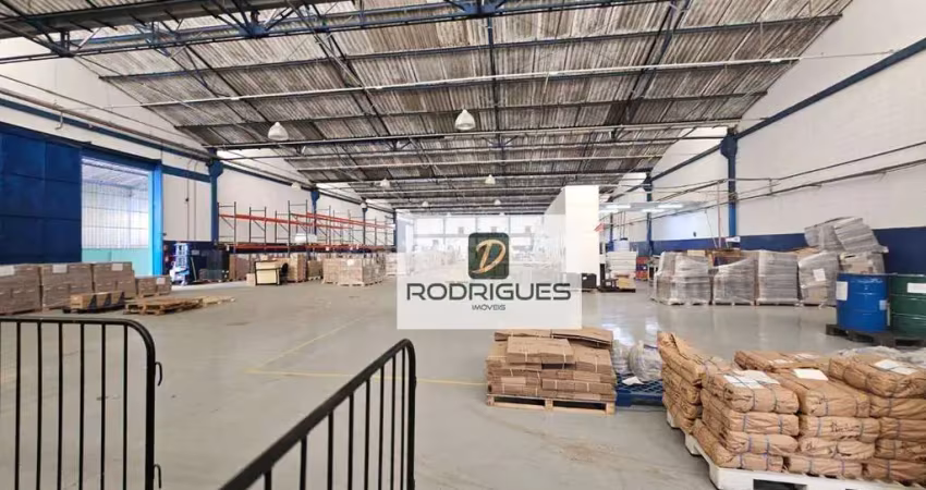 Galpão para alugar, 2245 m² por r$ 60.000,00/mês - paulicéia - são bernardo do campo/sp