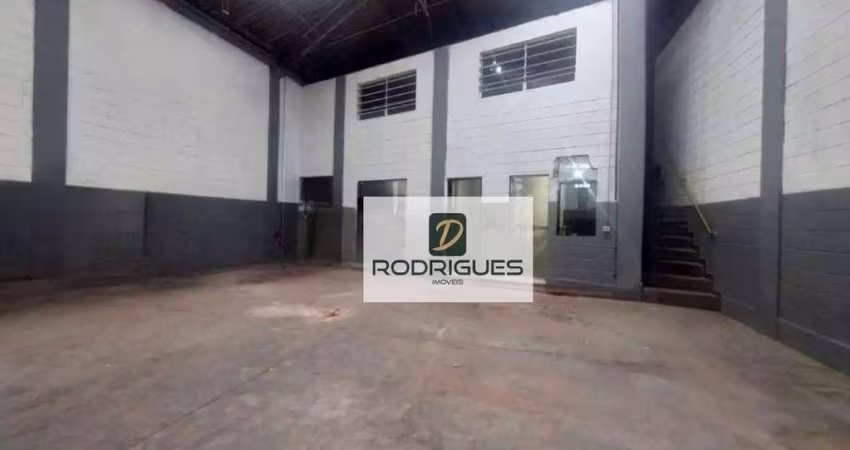 Galpão para alugar, 330 m² por R$ 10.000/mês - Parque João Ramalho - Santo André/SP