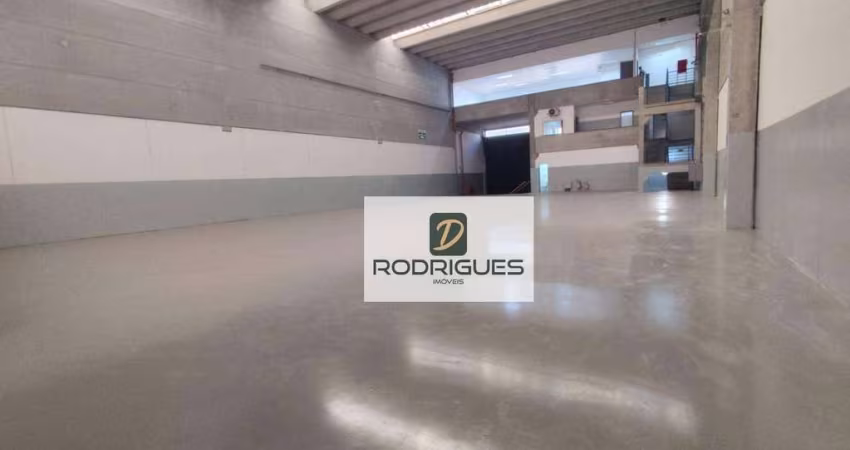 Galpão para alugar, 905 m² por R$ 28.000/mês - Jardim Portinari - Diadema/SP