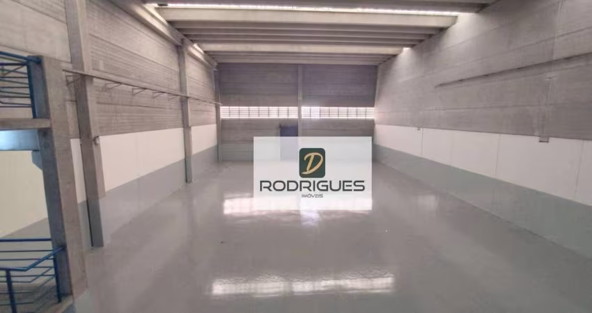 Galpão para alugar, 905 m² por R$ 28.000/mês - Jardim Portinari - Diadema/SP