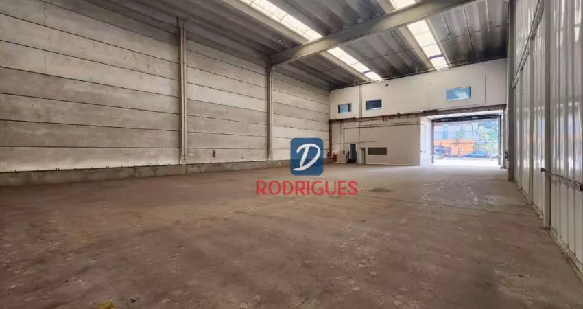 Galpão para alugar, 850 m² por r$ 29.754,00/mês - jardim ruyce - diadema/sp