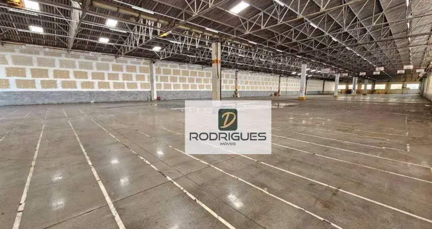 Galpão para alugar, 4200 m² por r$ 84.000,00/mês - vila nogueira - diadema/sp