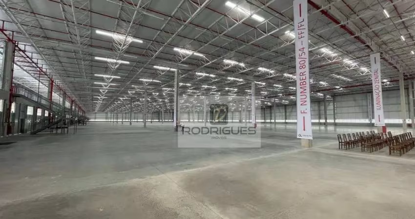 Galpão para alugar, 1450 m² por r$ 49.300/mês - parque jaçatuba - santo andré/sp
