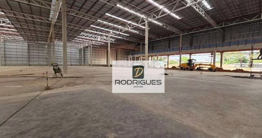 Galpão para alugar, 12205 m² por r$ 414.981,90/mês - casa grande - diadema/sp