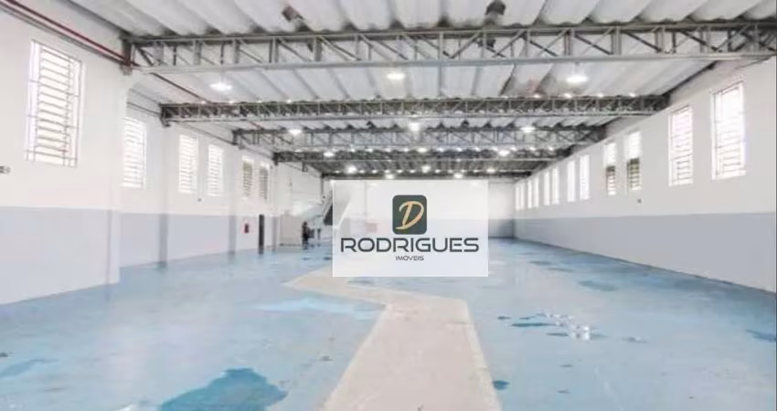 Galpão para alugar, 1372 m² por r$ 30.000,00/mês - jardim ruyce - diadema/sp
