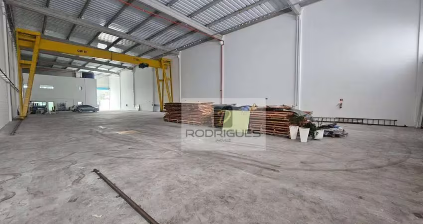 Galpão para alugar, 1750 m² por r$ 49.000,00/mês - planalto - são bernardo do campo/sp