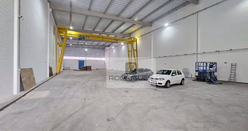 Galpão para alugar, 1750 m² por r$ 49.000,00/mês - planalto - são bernardo do campo/sp