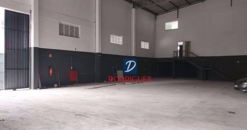 Galpão para alugar, 1500 m² por R$ 28.000,00/mês - Parque das Jaboticabeiras - Diadema/SP