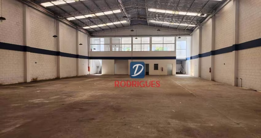 Galpão para alugar, 1069 m² por R$ 27.780,00/mês - Jardim Ruyce - Diadema/SP