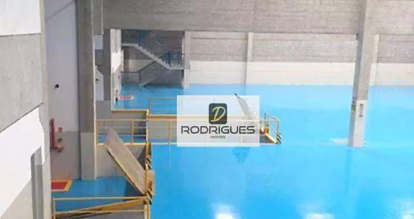Galpão para alugar, 905 m² por r$ 25.000/mês - conceição - diadema/sp