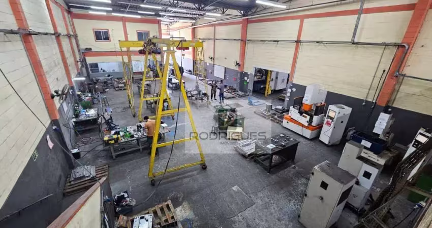 Galpão para alugar, 1380 m² por r$ 27.000/mês - conceição - diadema/sp