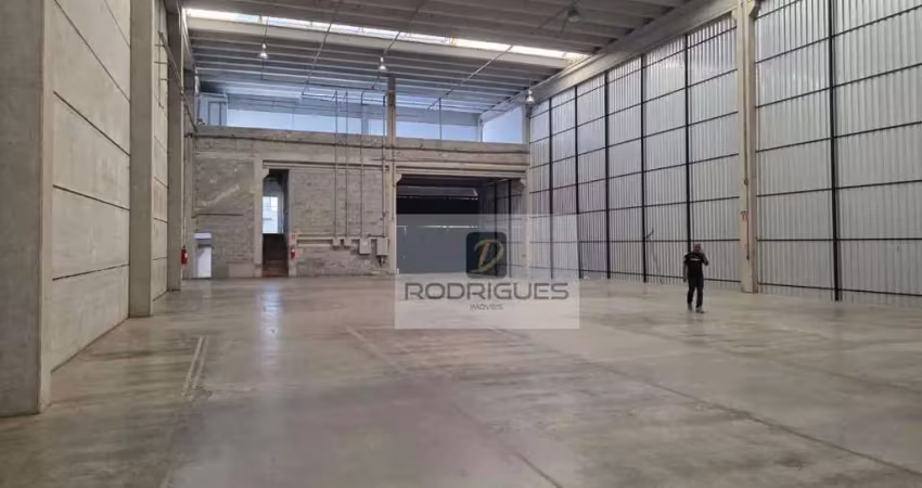 Galpão para alugar, 1025 m² por r$ 35.000,00/mês - piraporinha - diadema/sp