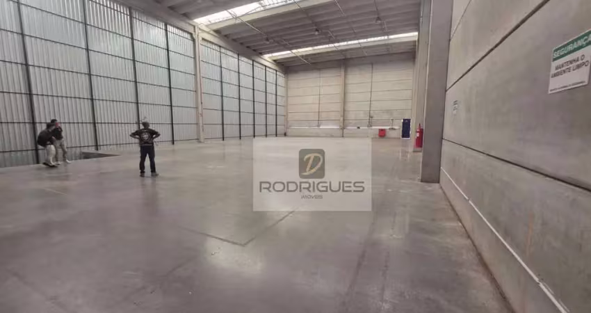 Galpão para alugar, 1025 m² por r$ 35.000,00/mês - piraporinha - diadema/sp