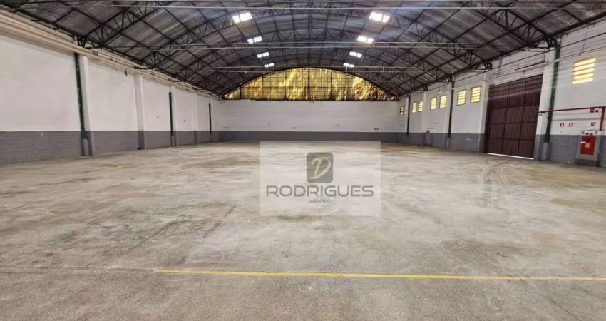 Galpão para alugar, 1975 m² por r$ 47.000,00/mês - conceição - diadema/sp