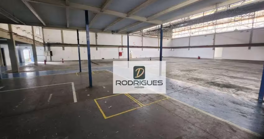 Galpão para alugar, 1668 m² por r$ 25.000,00/mês - jardim ruyce - diadema/sp
