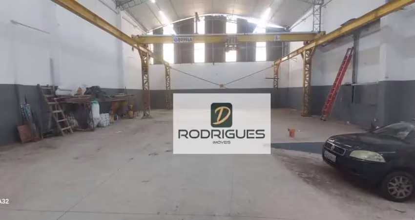 Galpão para alugar, 470 m² por r$ 12.500,00/mês - serraria - diadema/sp