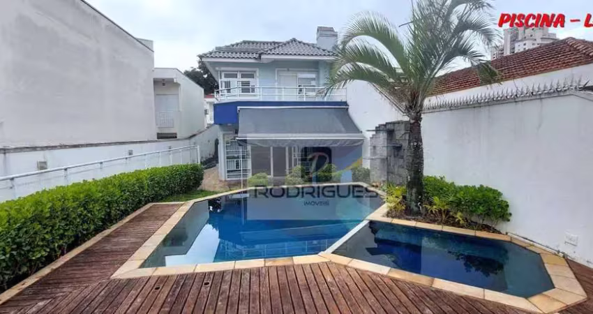 Sobrado com 4 dormitórios, 650 m² - venda por r$ 4.700.000,00 ou aluguel por r$ 22.500,00/mês - bosque da saúde - são paulo/sp