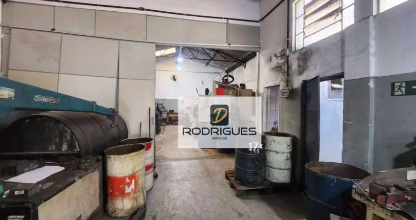 Galpão à venda, 210 m² por r$ 430.000,00 - vila marta - diadema/sp