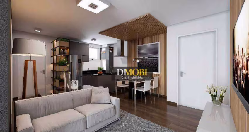 Apartamento com 2 dormitórios à venda, 56 m² por R$ 280.000,00 - Reserva dos Arvoredo - Gravataí/RS