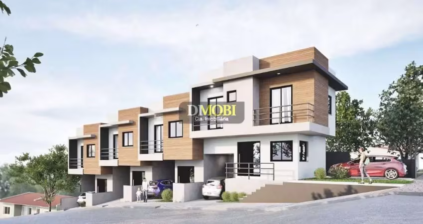 Sobrado com 2 dormitórios à venda, 54 m² por r$ 244.900,00 - águas mortas - gravataí/rs