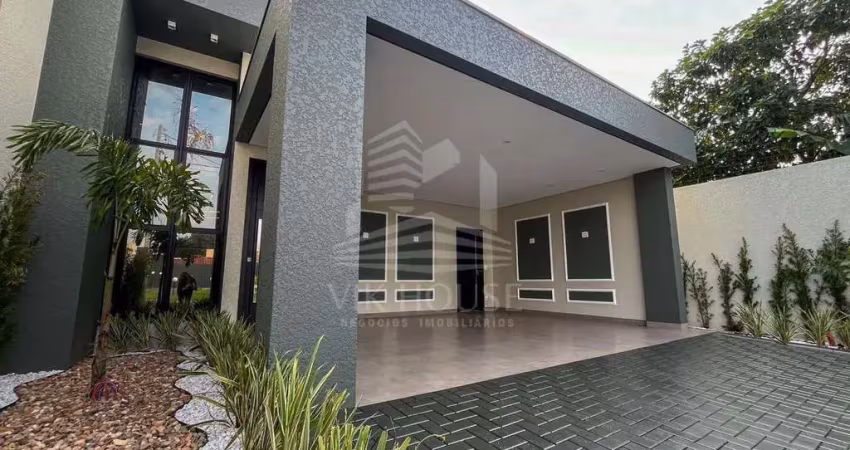Casa nova semi mobiliada a venda no condominio vila margarezi