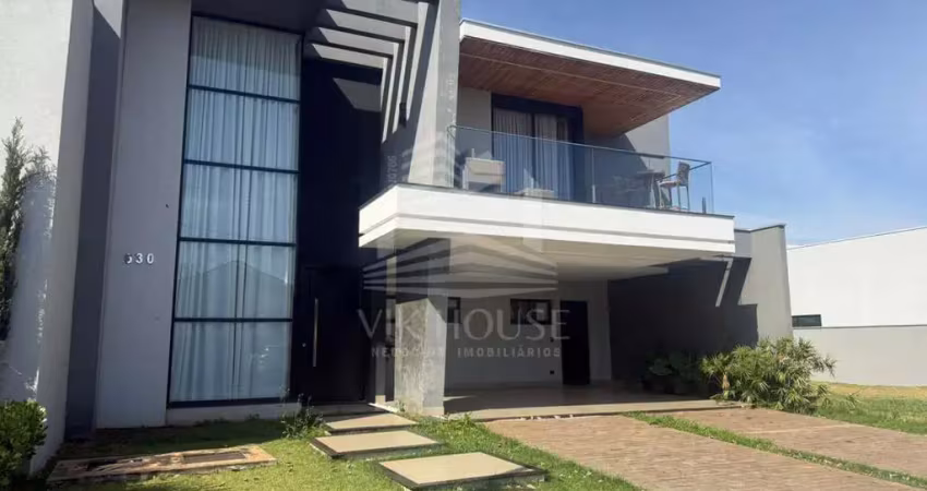 Sobrado de alto padrão com 3 suites disponivel para locação - condominio safira
