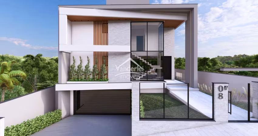 Casa  343,09 com 03 quartos, sendo 01 suite master no bairro São Francisco em Santo Amaro da Imperatriz-SC