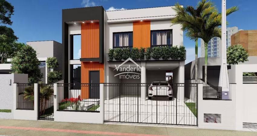Casa Duplex no Lot Villa Toscana com com 03 quartos, sendo 01 suíte no bairro Nova Palhoça em Palhoça - SC