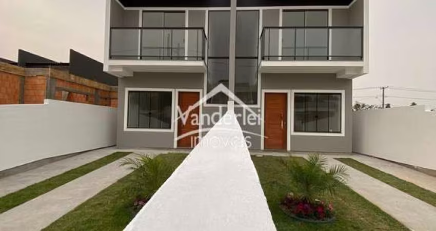 Sobrado Lot Lisboa III com 02 quartos, sendo 02 suites no bairro Forquilhas em São Jose-SC