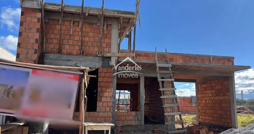 Casa unifamiliar em construção no bairro guarda do cubatão em palhoça - sc