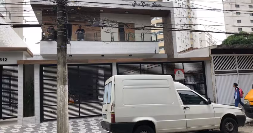 Sobrado novo  em condominio - vila guilhermina - praia grande