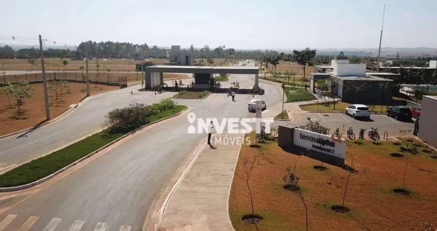 Terreno à venda, 303 m² por r$ 175.000,00 - terras alpha 2 - senador canedo/go