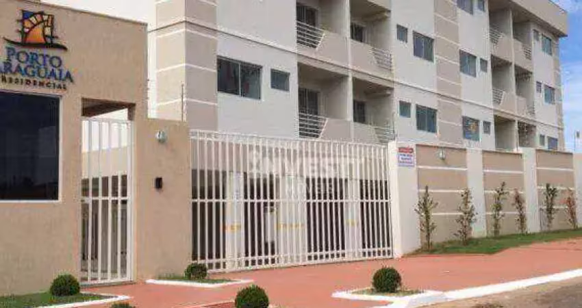 Apartamento com 2 dormitórios para alugar, 54 m² - chácara são pedro - aparecida de goiânia/go