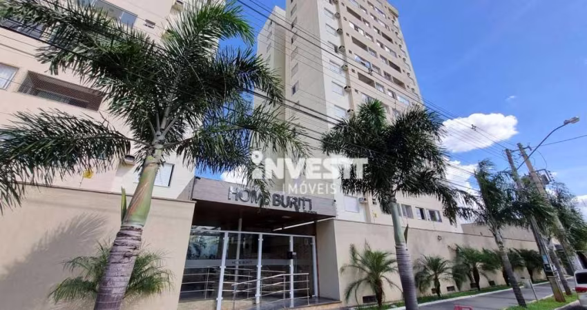 Apartamento com 2 dormitórios para alugar, 60 m² por R$ 2.526,00/mês - Parque Amazônia - Goiânia/GO