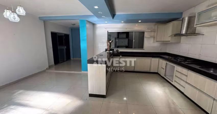 Sobrado com 5 dormitórios para alugar, 250 m² por r$ 4.375,00/mês - vila novo horizonte - goiânia/go